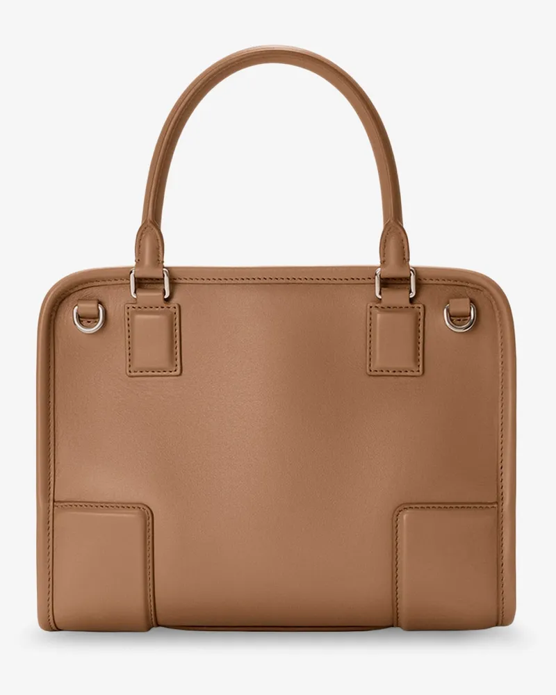 Loewe Women's Leather Handbag Amazona 180 Brown Handbags Hand Bags Brown