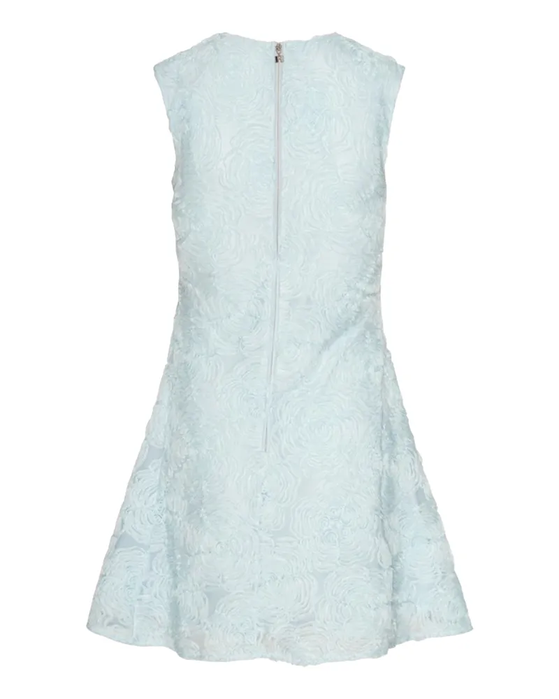 ROTATE Birger Christensen Women's Mini Mesh Dress Plein Air Shell: Polyester (recycled) Evening Suits Blue