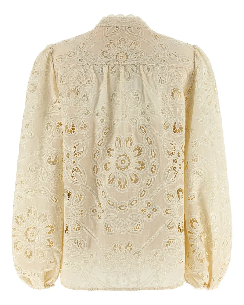 Zimmermann Women's Beige Polyester Blouse Beige