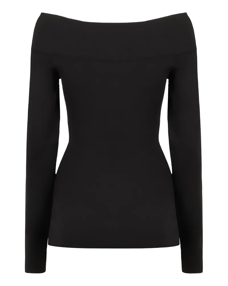 Stella McCartney Women's Viscose Top Black Tops Black
