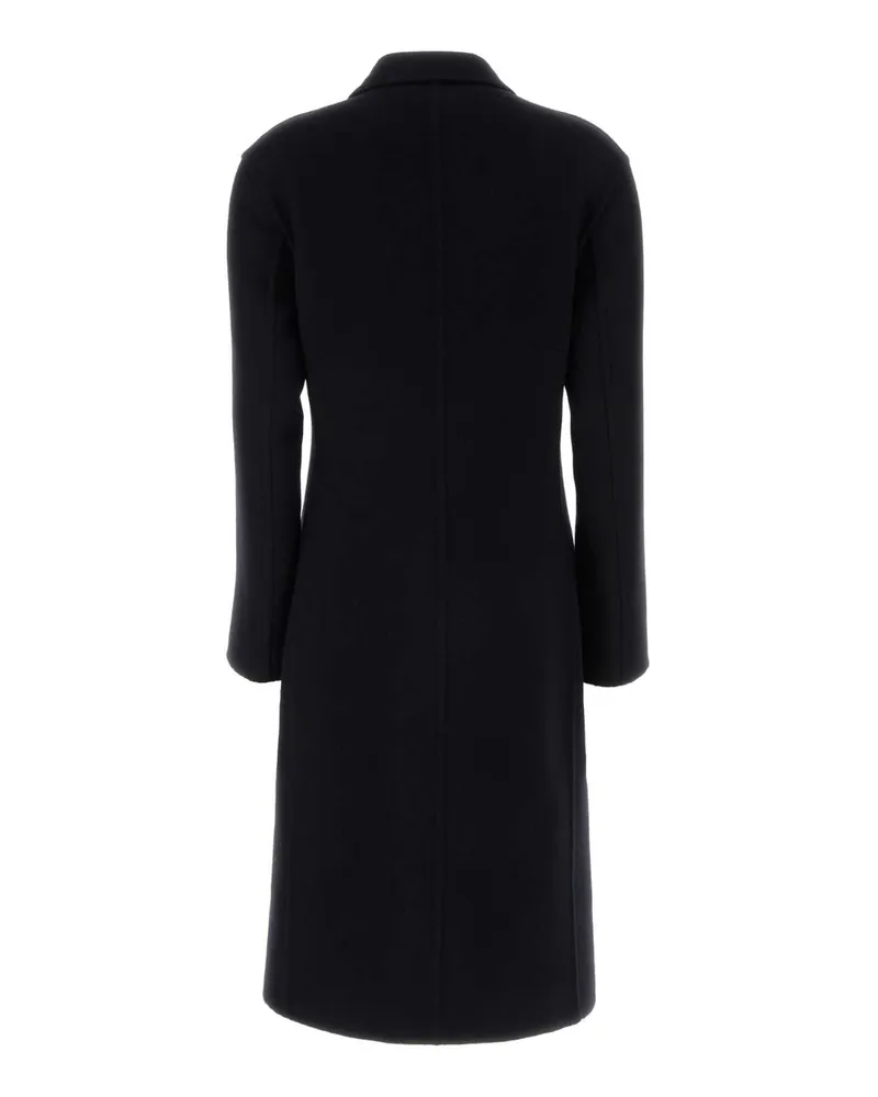 Jil Sander 402 Exterior: Cashmere Silk Cappotti Coat Black