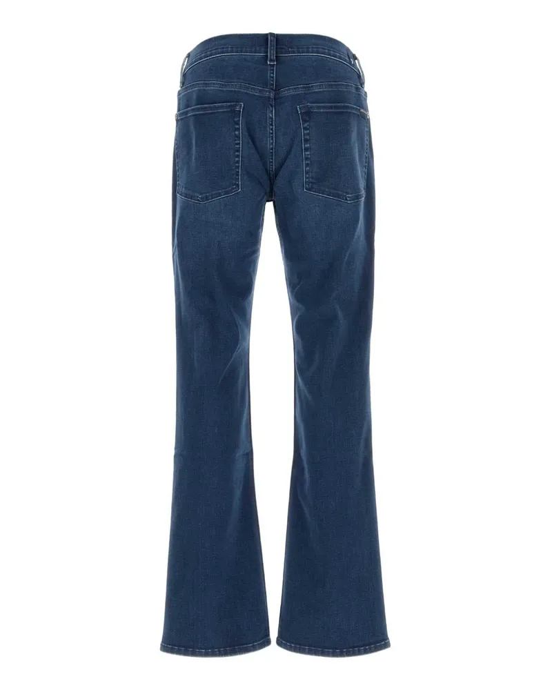 7 for all mankind Men's Stretch Denim The Bootcut Jeans Lightblue Blue