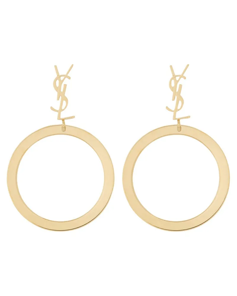 Saint Laurent Earrings — Gold Gold