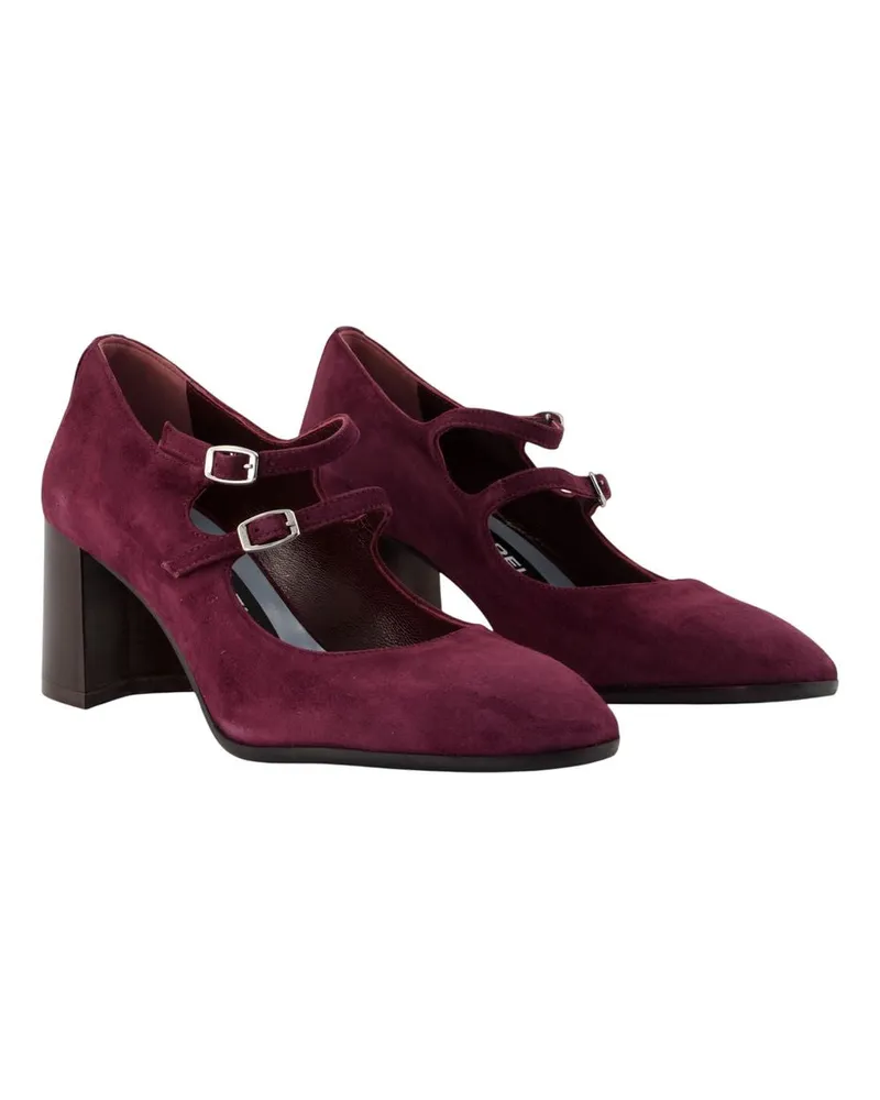 Carel Women's Alice Flex Pumps -  Leather Burgundy Shoes Burgundy