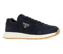 Men's Prax Nuova Sneaker Navy Nylon Suede
