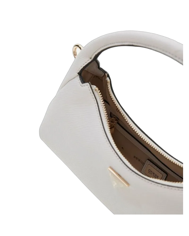 Guess Women's Hobo Off White Polyurethane White