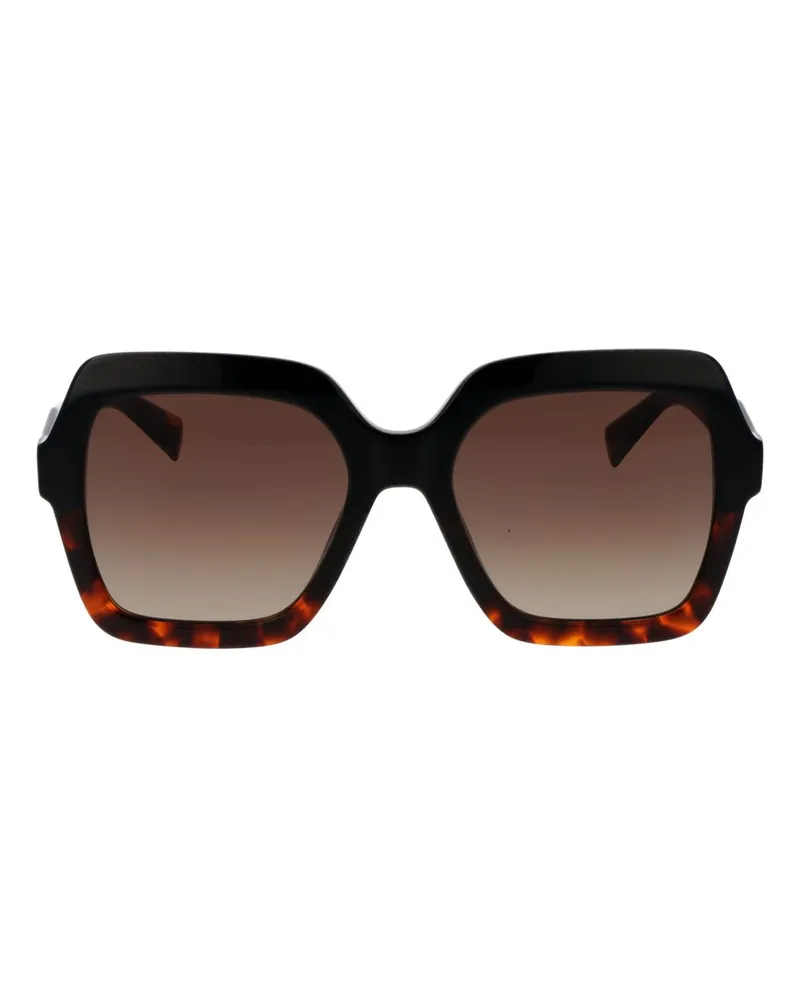 Missoni MI-1067724 Oversized Square Acetate Sunglasses — Black Black