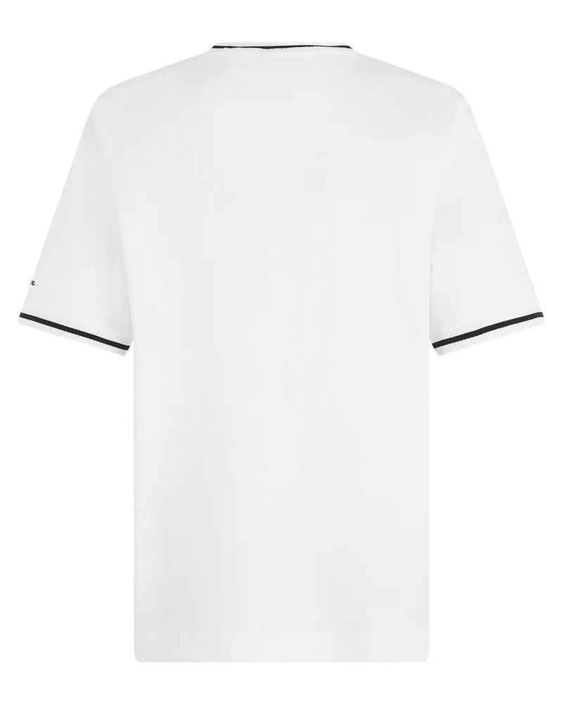 HUGO BOSS Men's Short-Sleeved Cotton T-Shirt White T-Shirts And Polos White