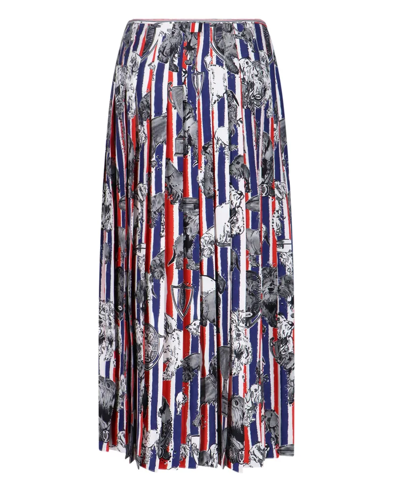 Thom Browne Women's Skirts Multicolour Silk Multicolor