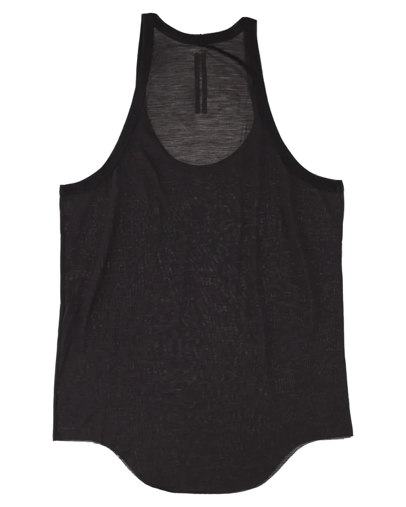 Rick Owens Pony T Tank Top — Black Black