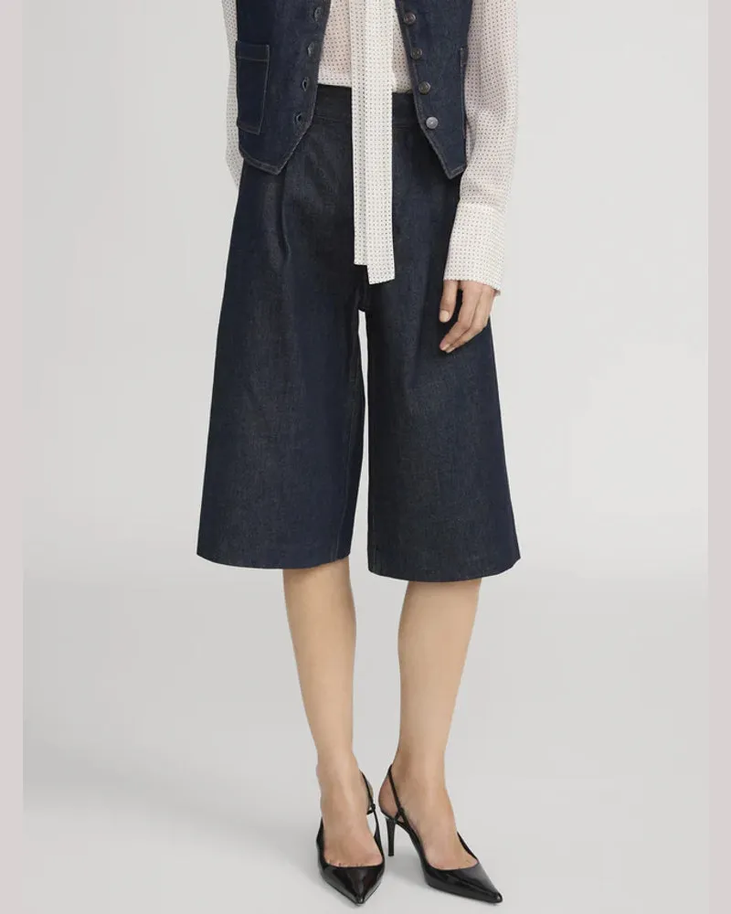Frame Denim E26 Denim Shorts — Indigo Indigo