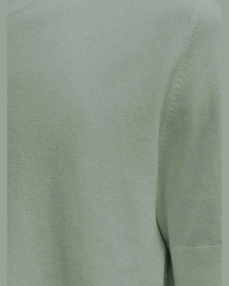 HUGO BOSS Men's Sweater Viscose-Blend Green Green
