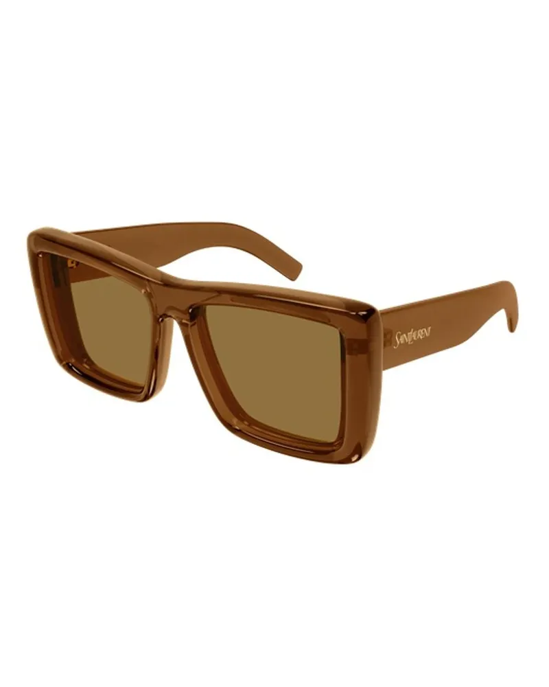Saint Laurent SL900HOWL Sunglasses — Brown Brown