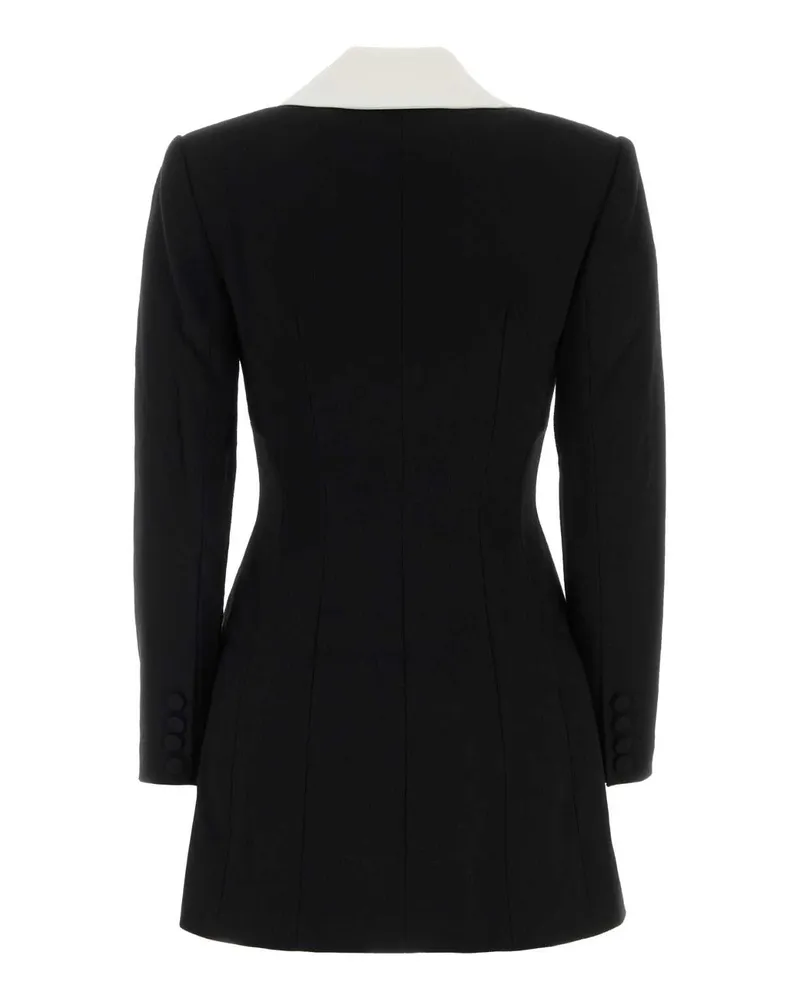 Self-Portrait Women's Black Tailored Blazer Mini Dress Abiti Black