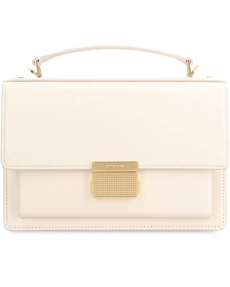 Golden Goose Women's Leather Crossbody Bag Venezia Butter Cow Hide Shoulder Beige