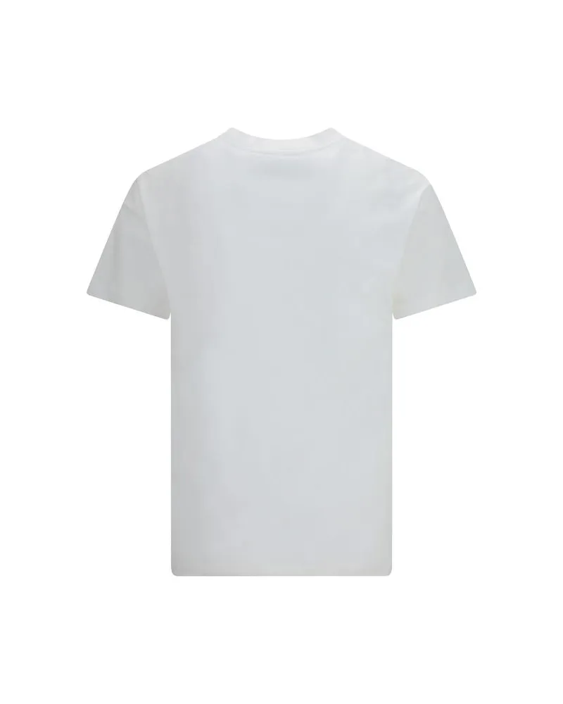 Valentino Garavani Men White Cotton T-Shirt White