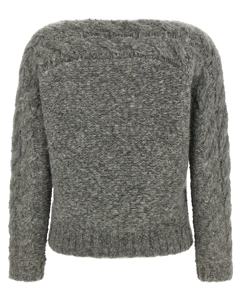 Isabel Marant Ponara Sweater — Grey Grey