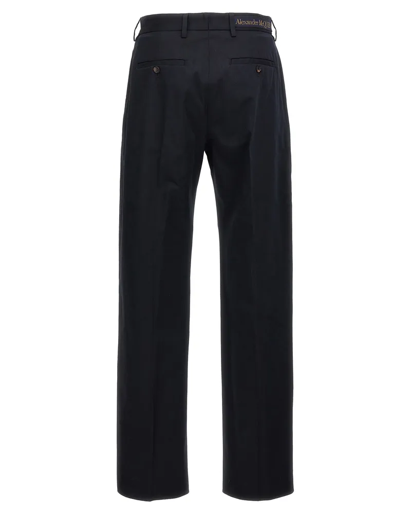 Alexander McQueen Trousers — Black Black
