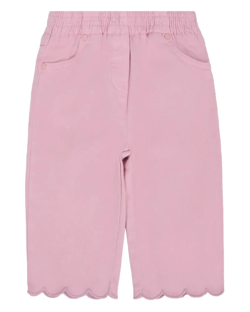 Stella McCartney Cotton-Blend Bermudas — Pink Pink
