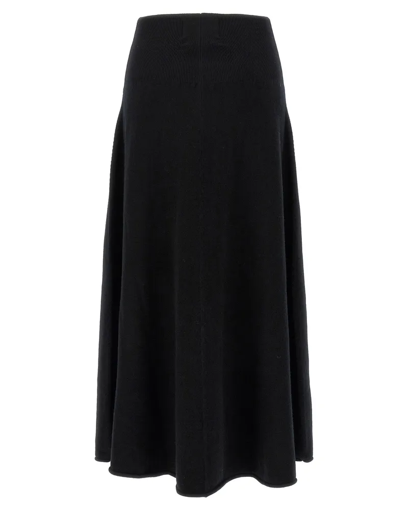 extreme cashmere Skirt — Black Black