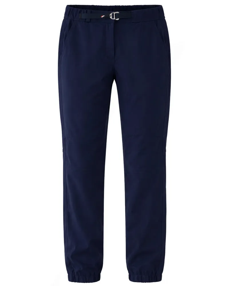 Moncler Technical Stretch Polyamide Trousers — Navy Navy