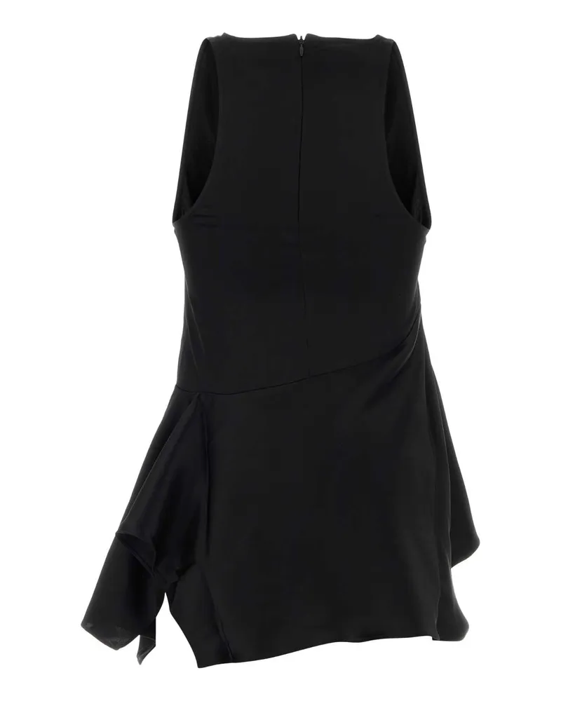 J.W.Anderson Women's Black Satin Top Maglie Black