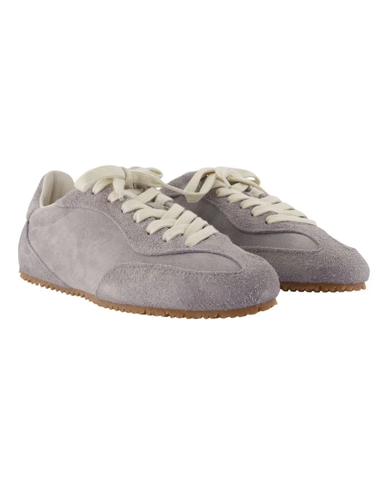 Axel Arigato Men's Daze Runner Sneaker Gray Calfskin Gray