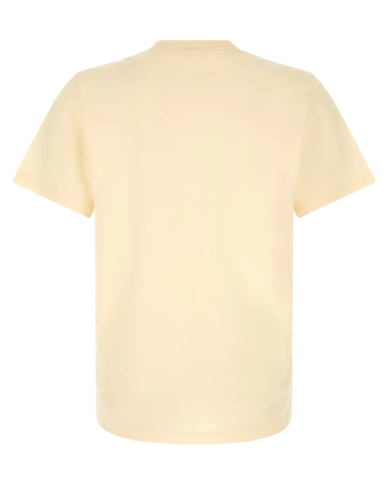 Moncler Men's White Cotton T-Shirt White