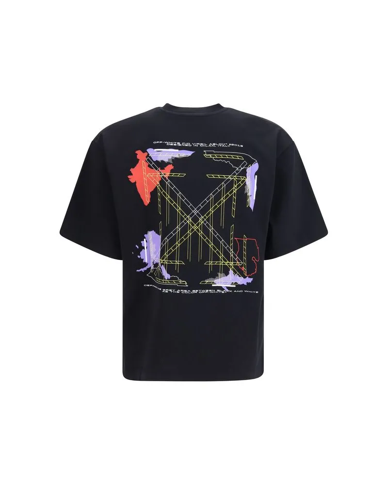 OFF-WHITE Men Black Cotton Sportswear Clothing Black