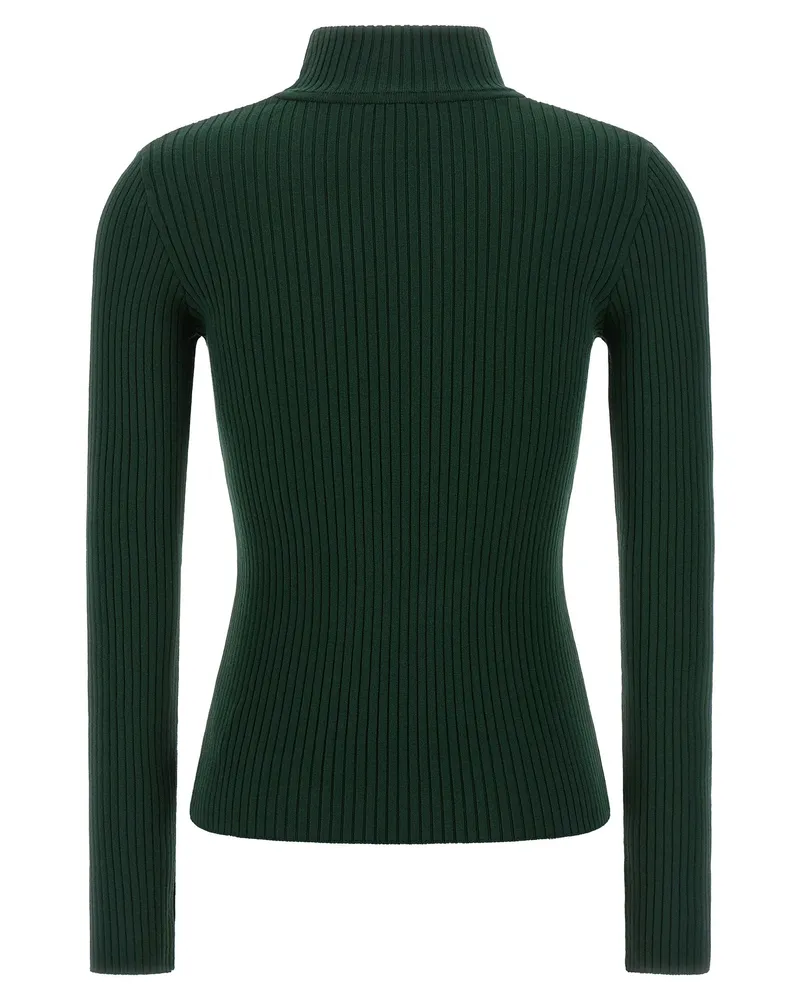 Courrèges Turtleneck Sweater Bicolor