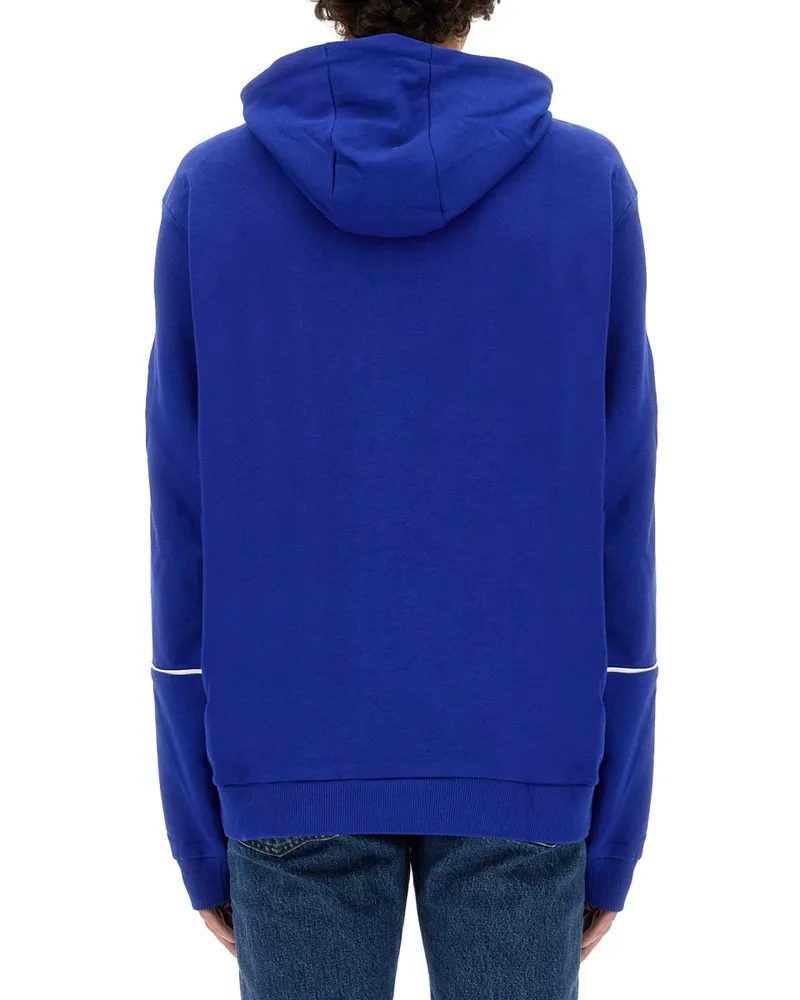Fila Cotton-blend Hoodie — Blue Blue