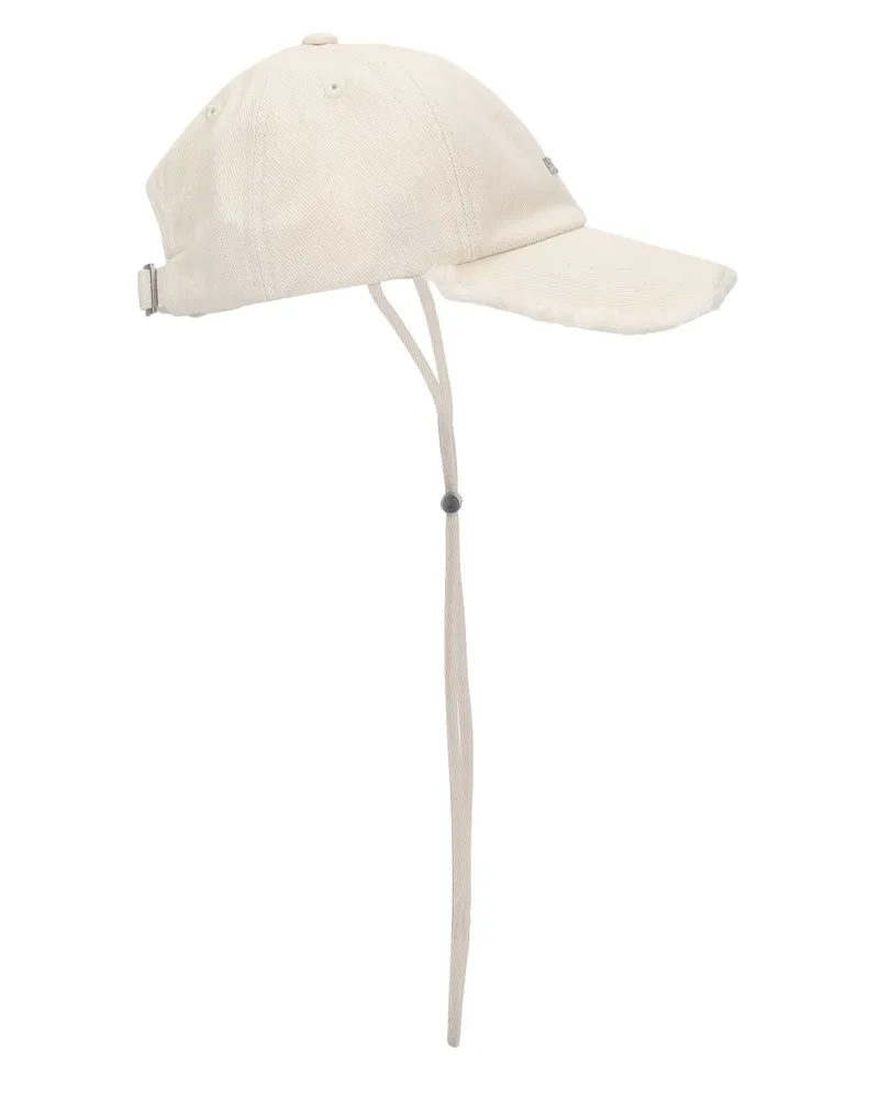 Jacquemus Women's La Casquette Artichaut Offwhite Principal:cotton Cappelli Hat Offwhite