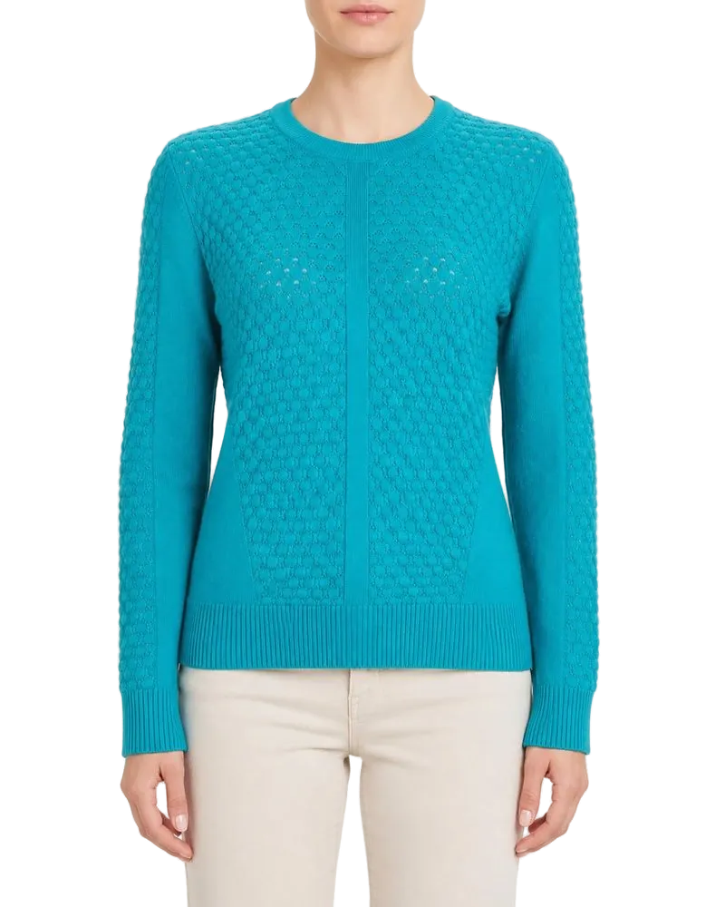 Pinko Women Sweater Polyamide Apparel - Knitwear-Sweatshirts Turquoise Turquoise