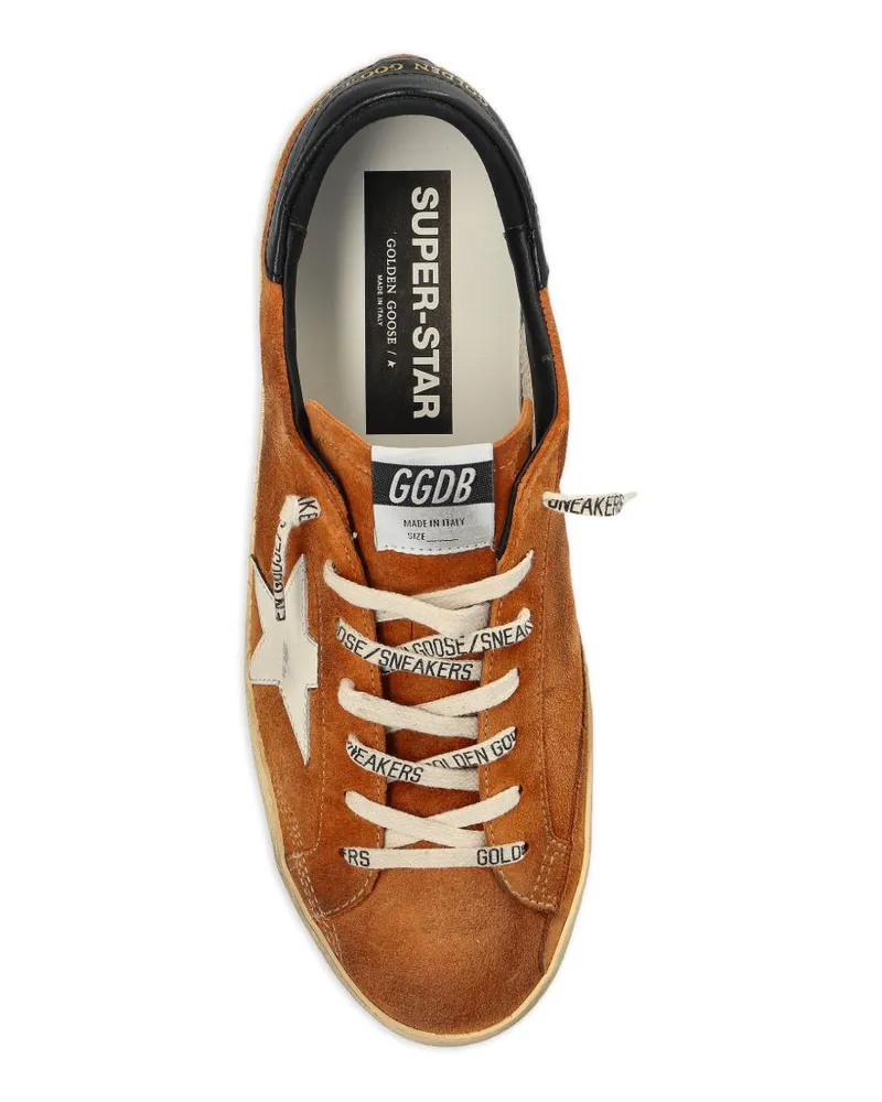 Golden Goose Super-Star Sneaker — Orange Orange
