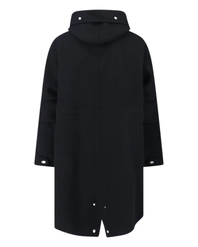 Jil Sander Men's Jackets Black Virgin Wool Black