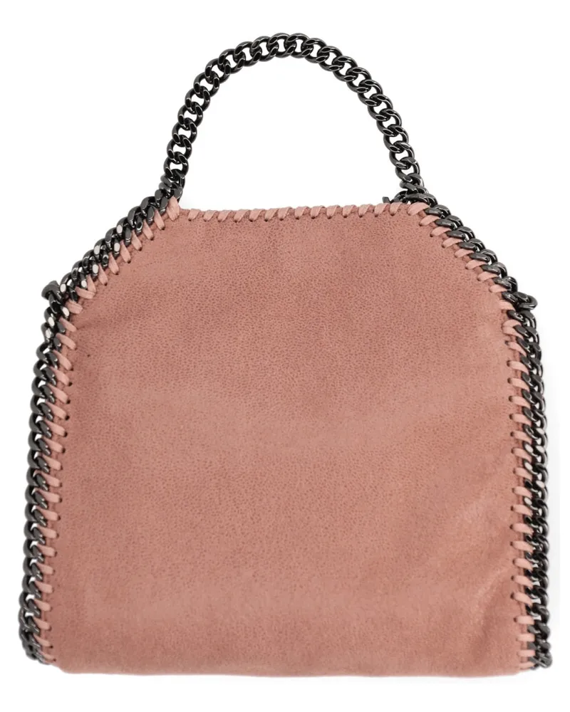 Stella McCartney Women's Falabella Micro Bag Brown Polyester Shoulder Brown