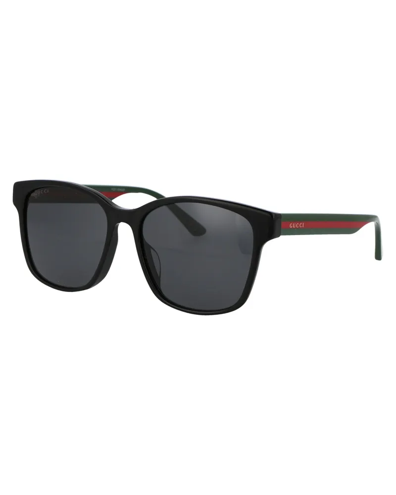 Gucci GG0417SK Injected Acetate Sunglasses — Black Black