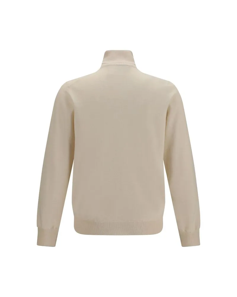 Brunello Cucinelli Cashmere Turtleneck Sweater — Beige Beige