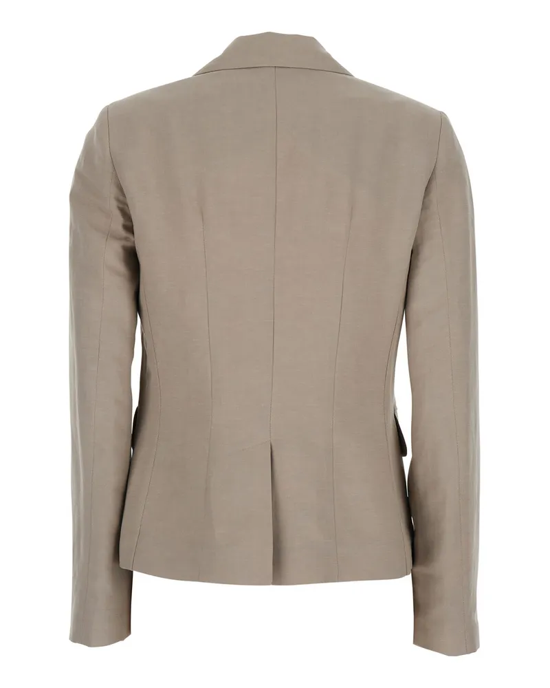 ..,merci Women's Jacket G375p Grey Blazers Gray