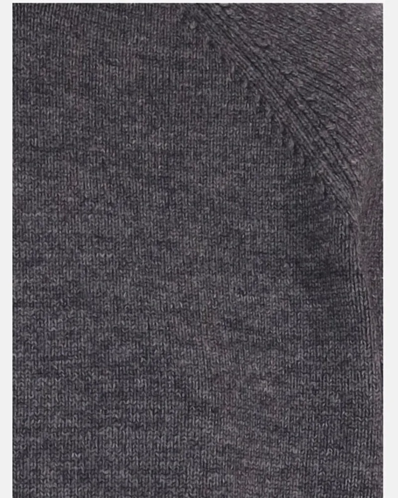 FRANKIE Shop Wool-Blend Sweater — Gray Gray