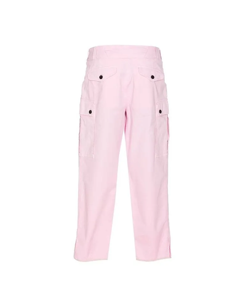 Tom Ford Women's Multicolor Cotton Cargo Pants Pink