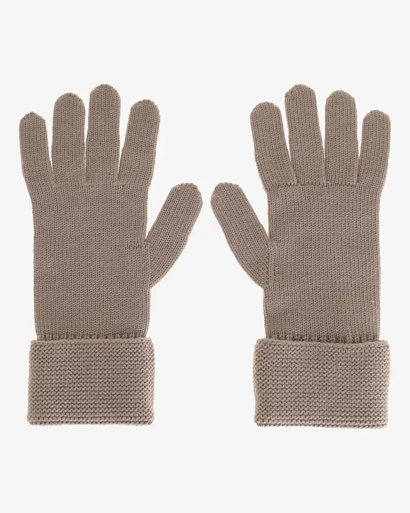 Vivienne Westwood Embroidered Orb Gloves — Gray Gray