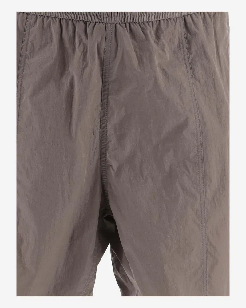 AMI Paris Nylon Swimsuit — Taupe Taupe