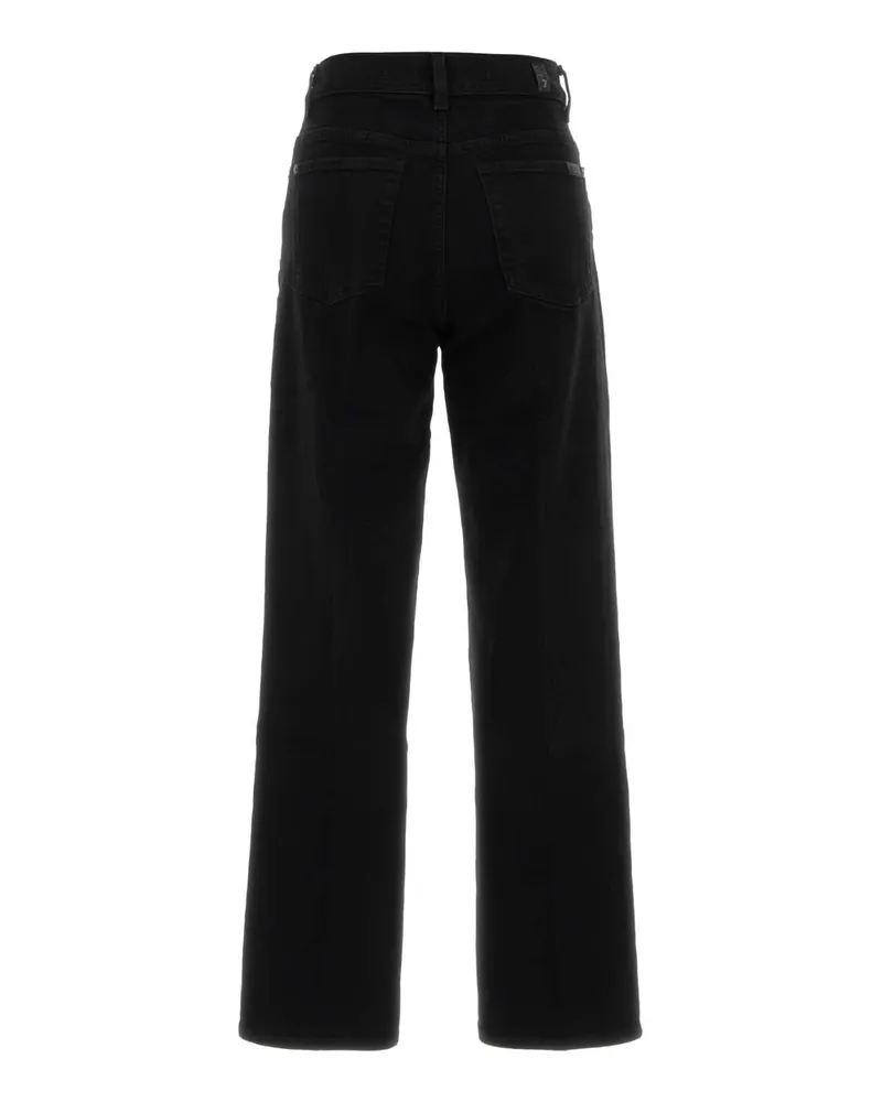 7 for all mankind Dritto Jeans — Black Black