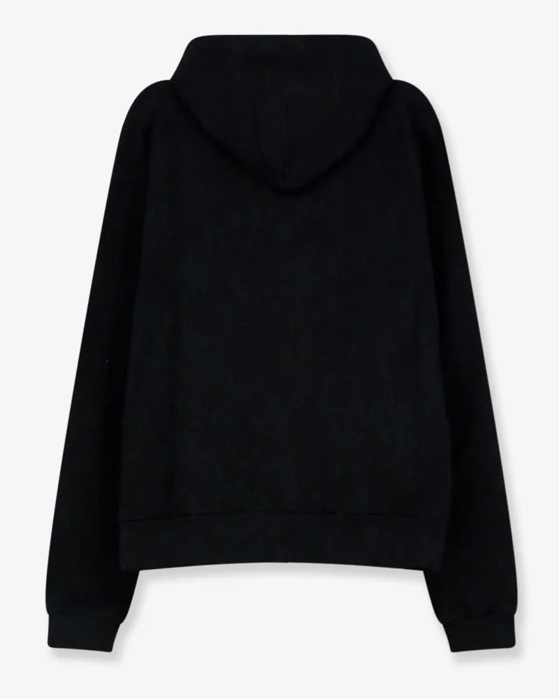 Balenciaga Men's Sweatshirt The Door Cotton Black Sweatshirts Sweater Black