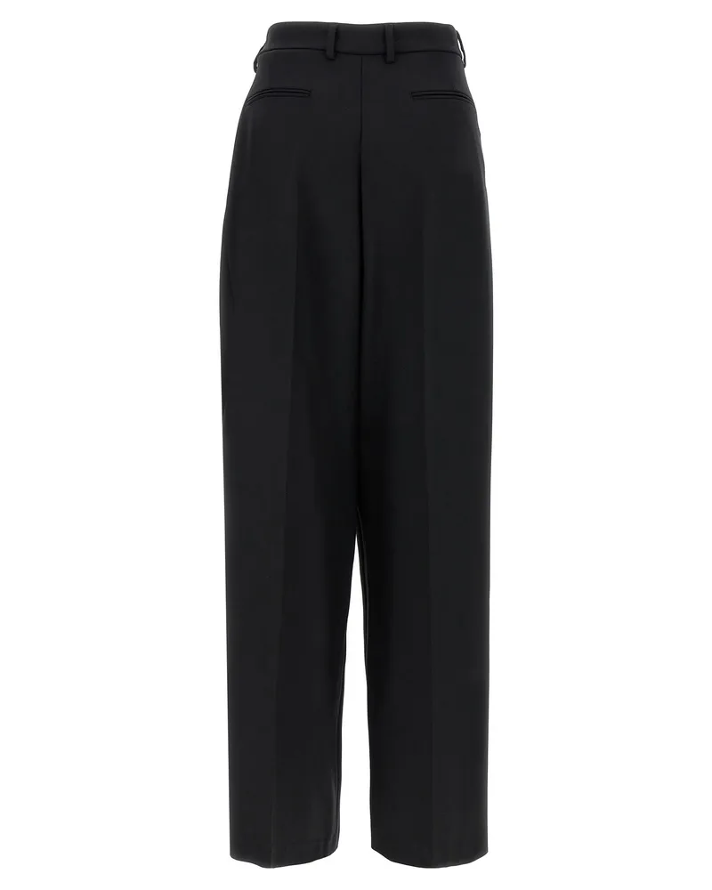 Giuseppe di Morabito Stretch Wool Trousers — Black Black