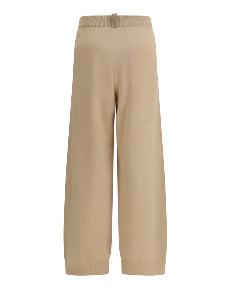 Fabiana Filippi Women's Jewel Detail Pants Faggio Trousers Faggio