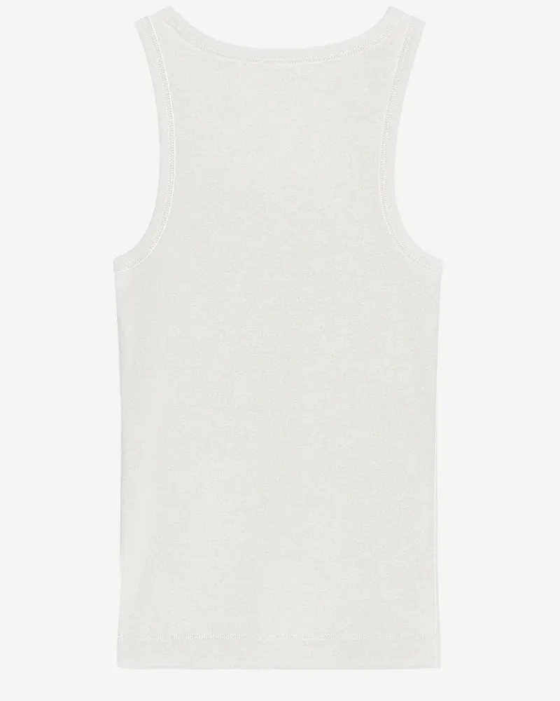 By Malene Birger Women's Tank Top Cotton White White