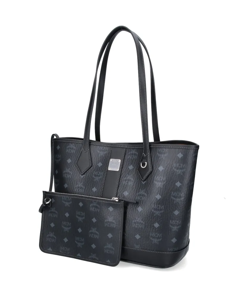 MCM Women's Bags Black Polyurethane Black
