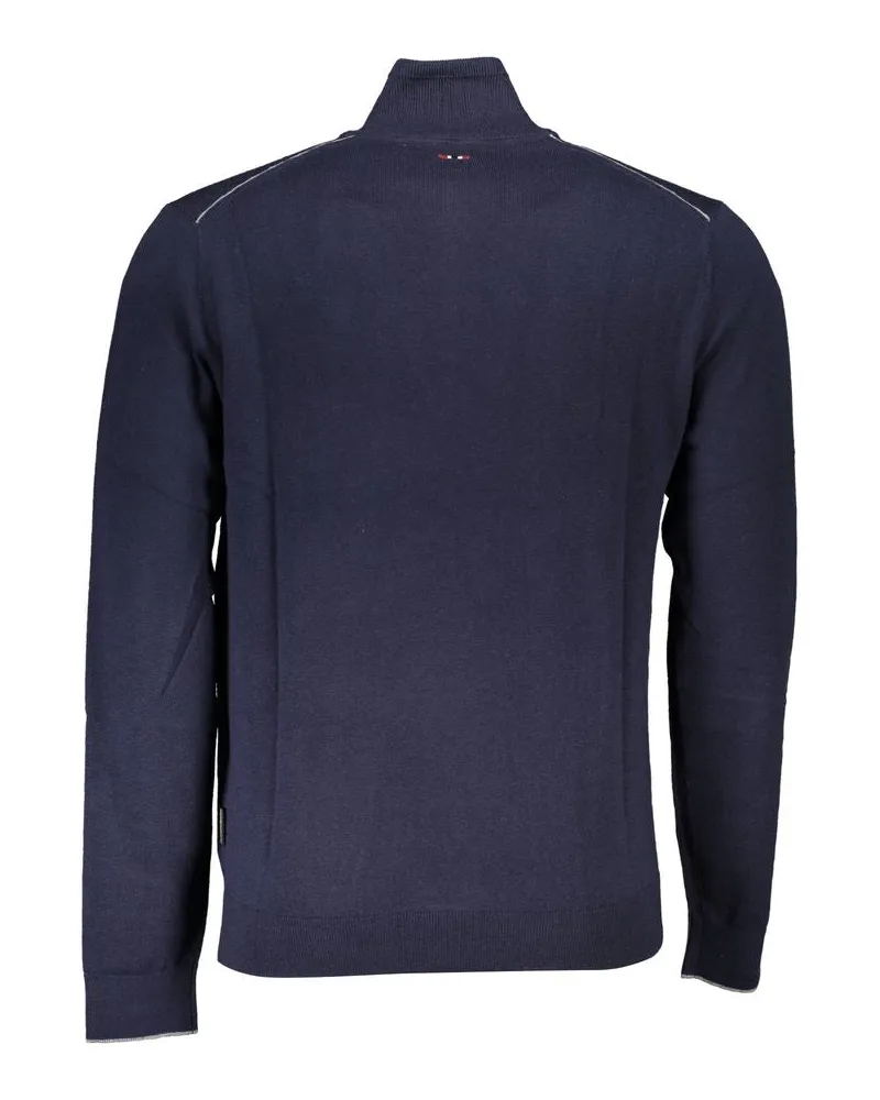 Napapijri Logo-Embroidered Sweater — Navy Navy